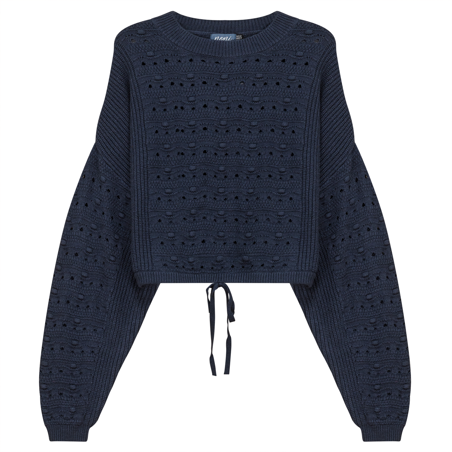Chunky Loose Sweater Midnight Blue