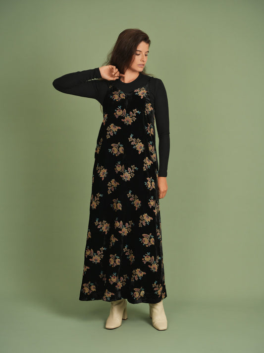 Velvet Floral Jumper