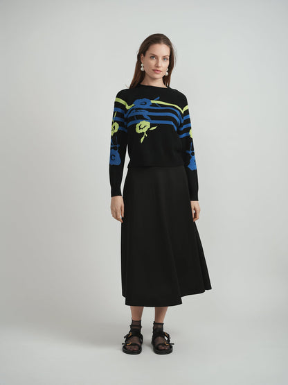 Striped knit Sweater