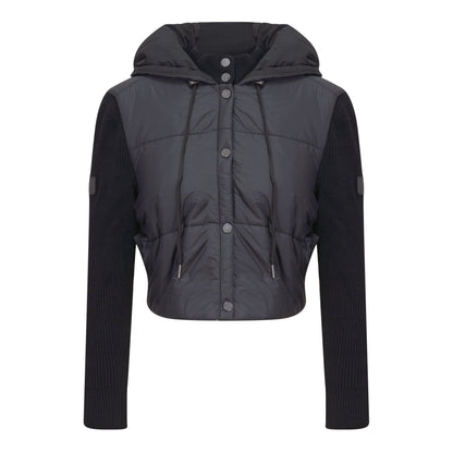 Quilted Sweater Combo Jacket