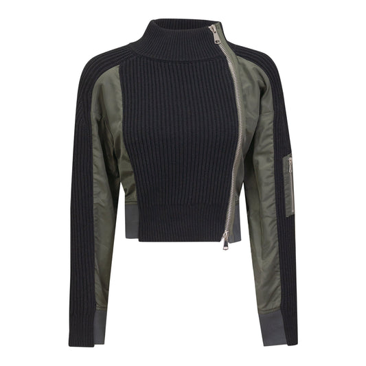 Heavy Knit Sweater Jacket