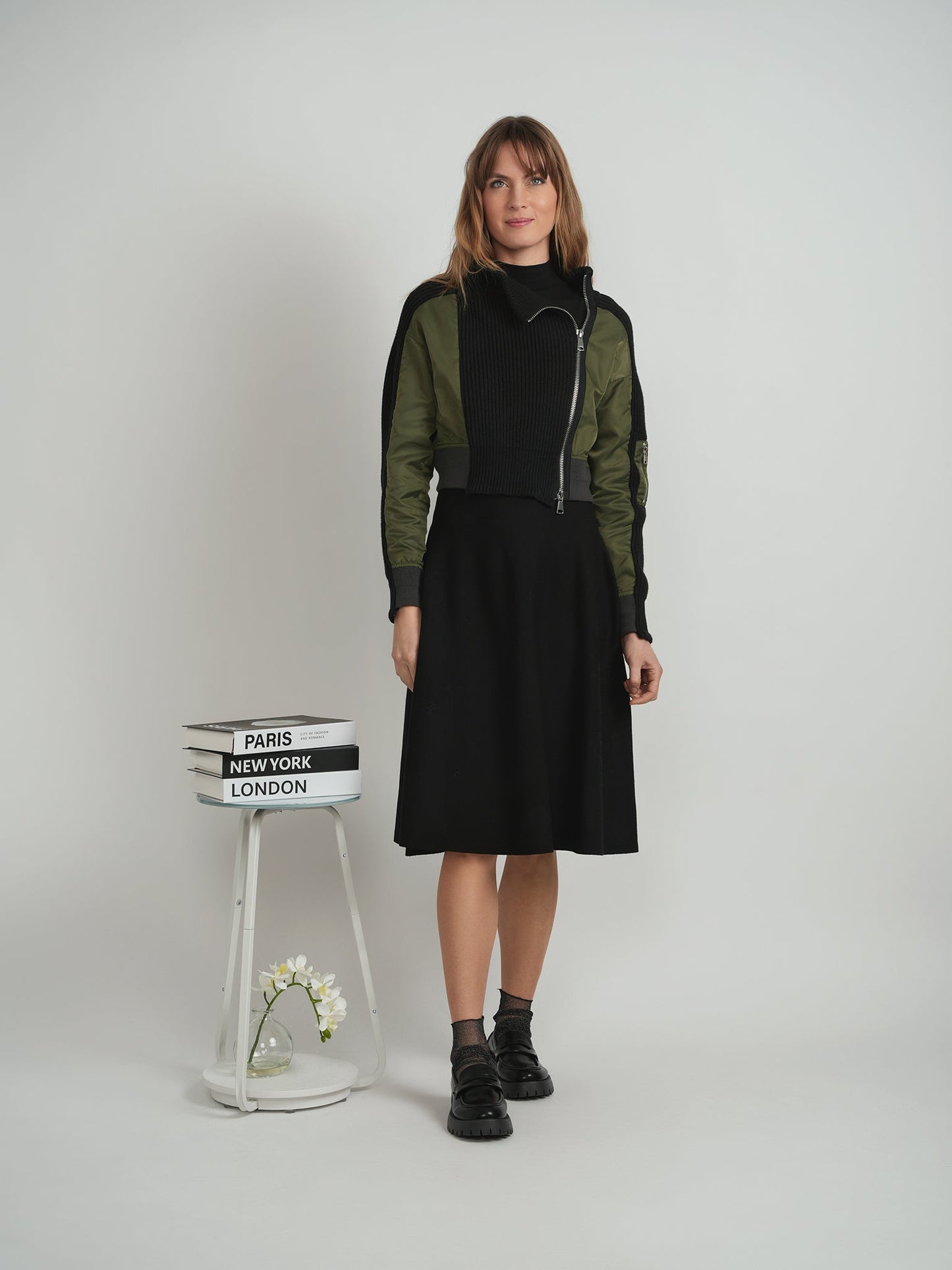 Heavy Knit Sweater Jacket