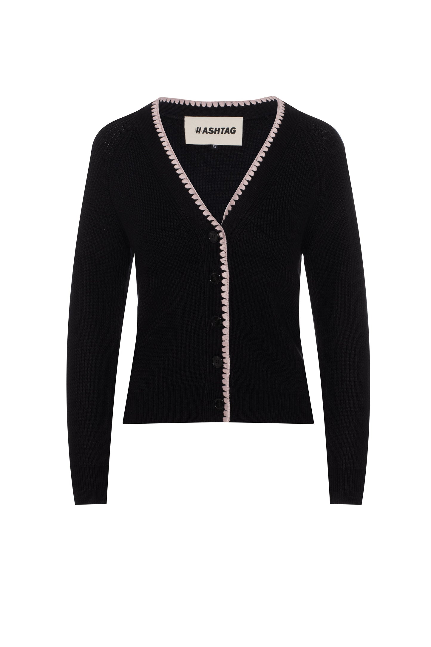Chenille Cardigan Black