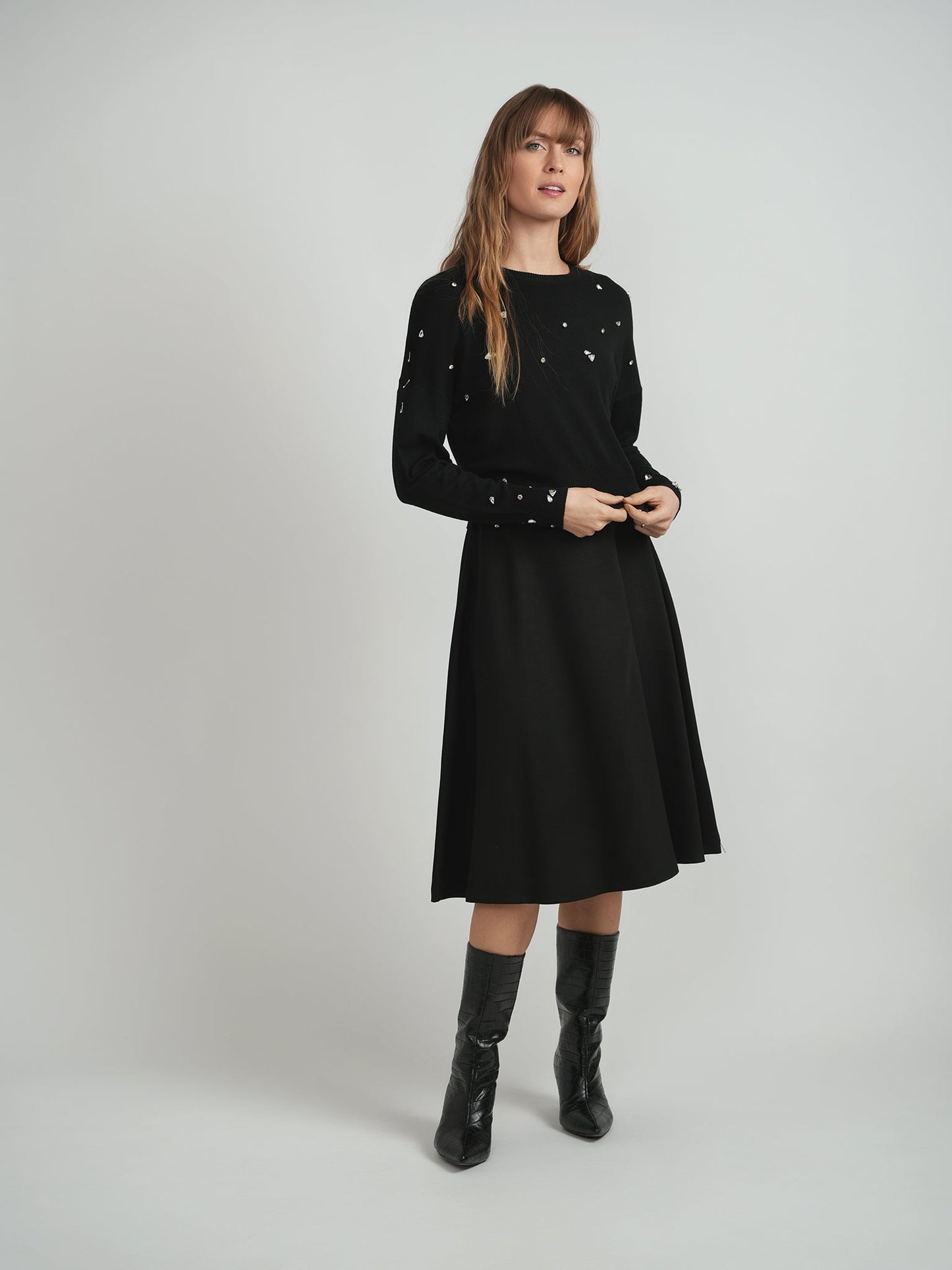 Diamond Sparkled Sweater