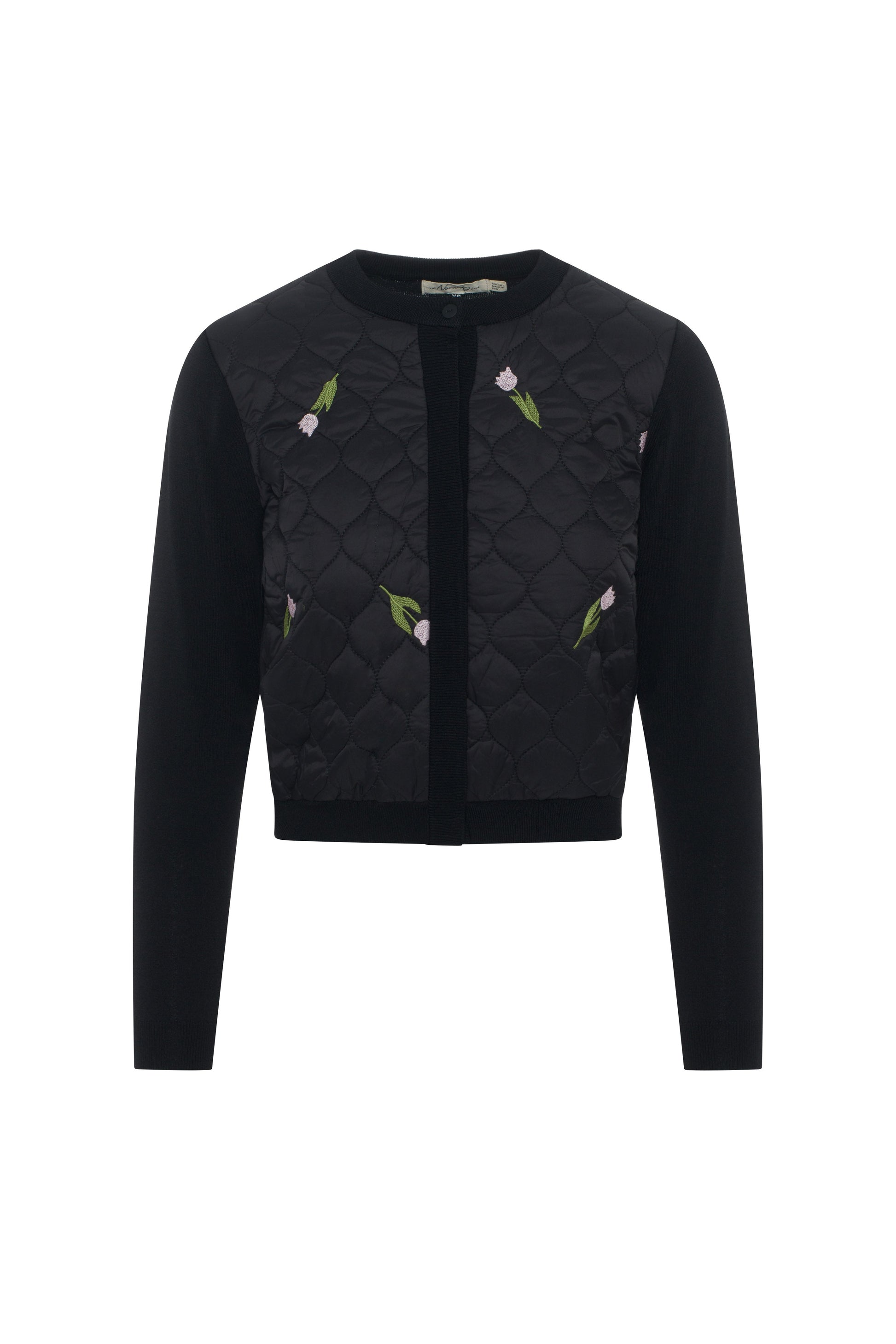 Knit Sweater Cardigan Black