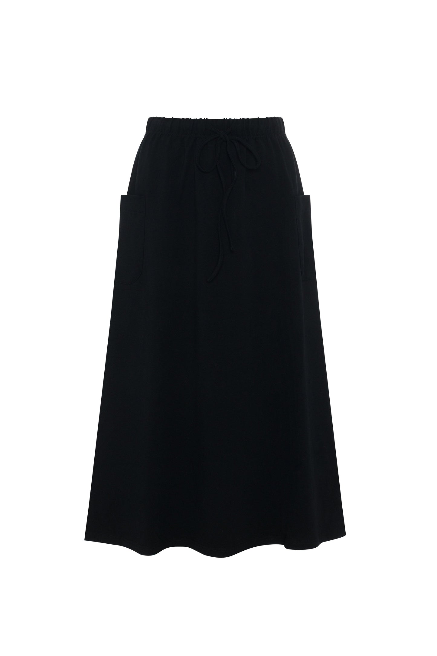 Pull On Midi Sweat Skirt