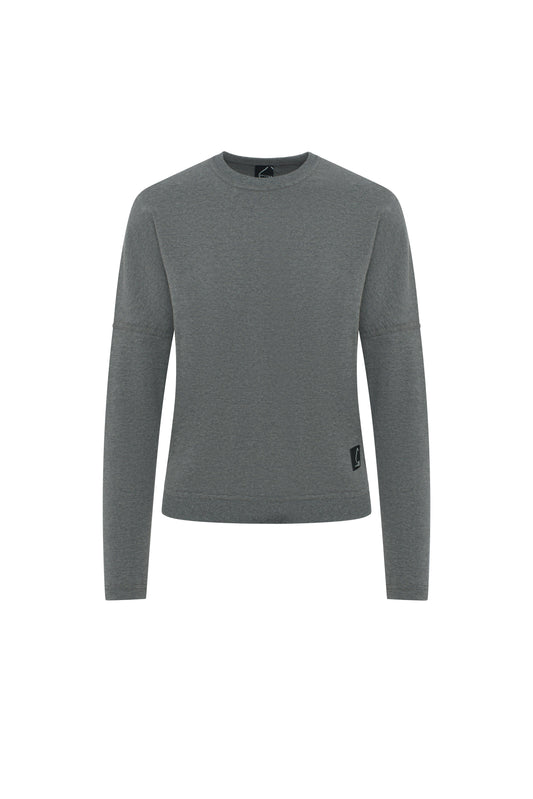 Dolman Sweatshirt Medium Grey Mix