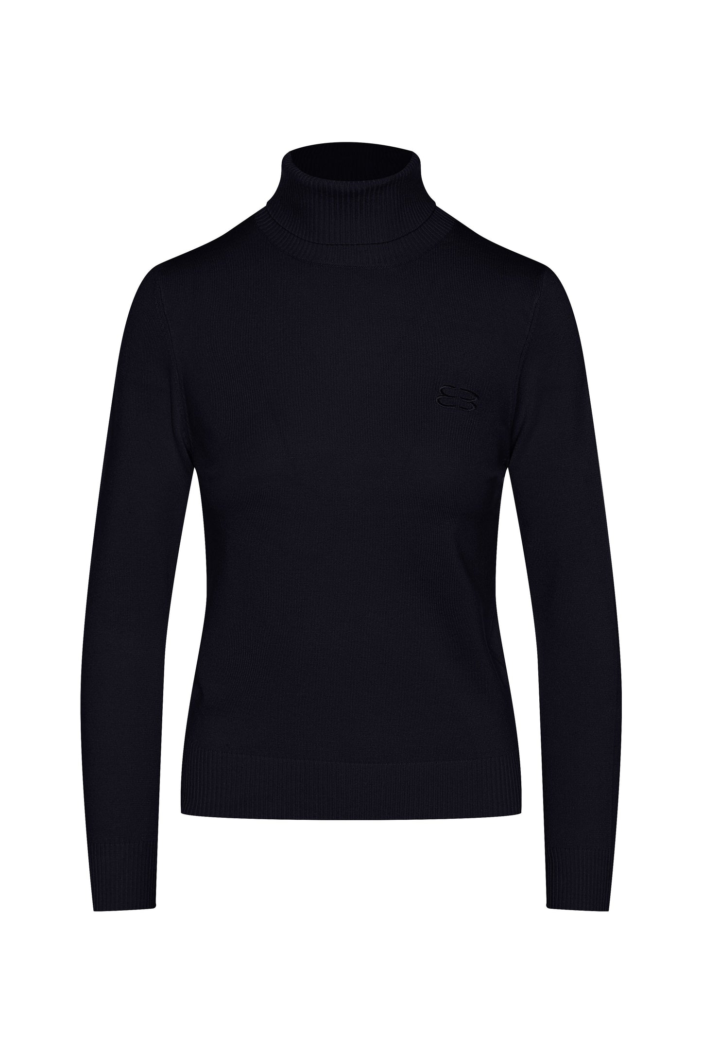 Knit Turtle Neck Dark Navy