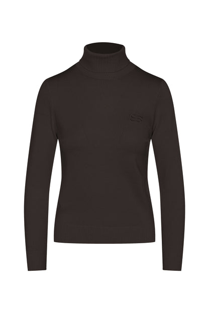 Knit Turtle Neck Dark Olive