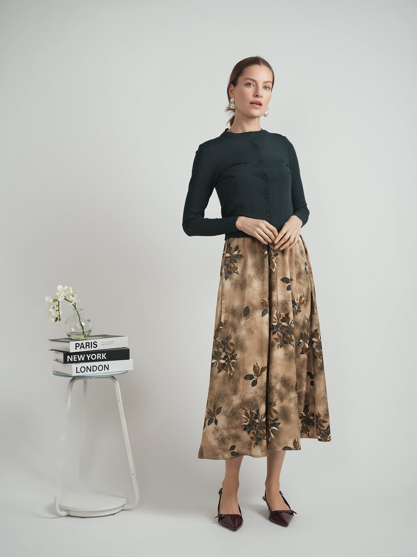 Floral Chiffon Bungee Jumper