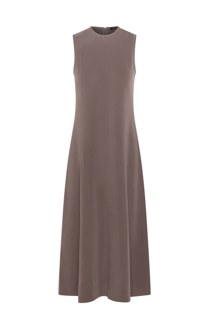 Ribbed Midi Jumper Mocha