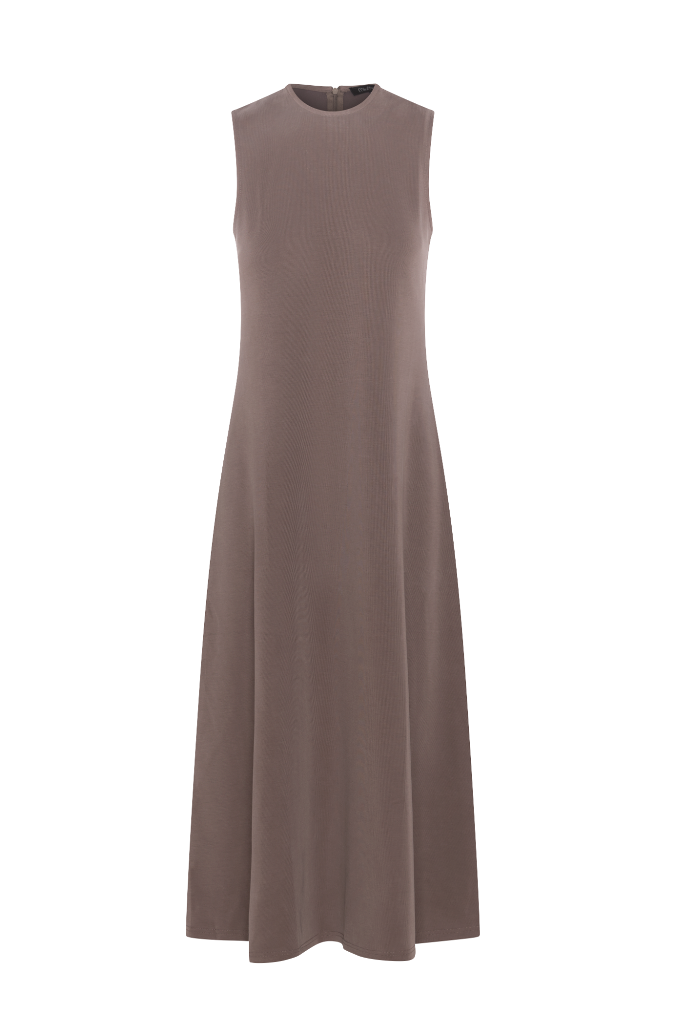 Ribbed Midi Jumper Mocha