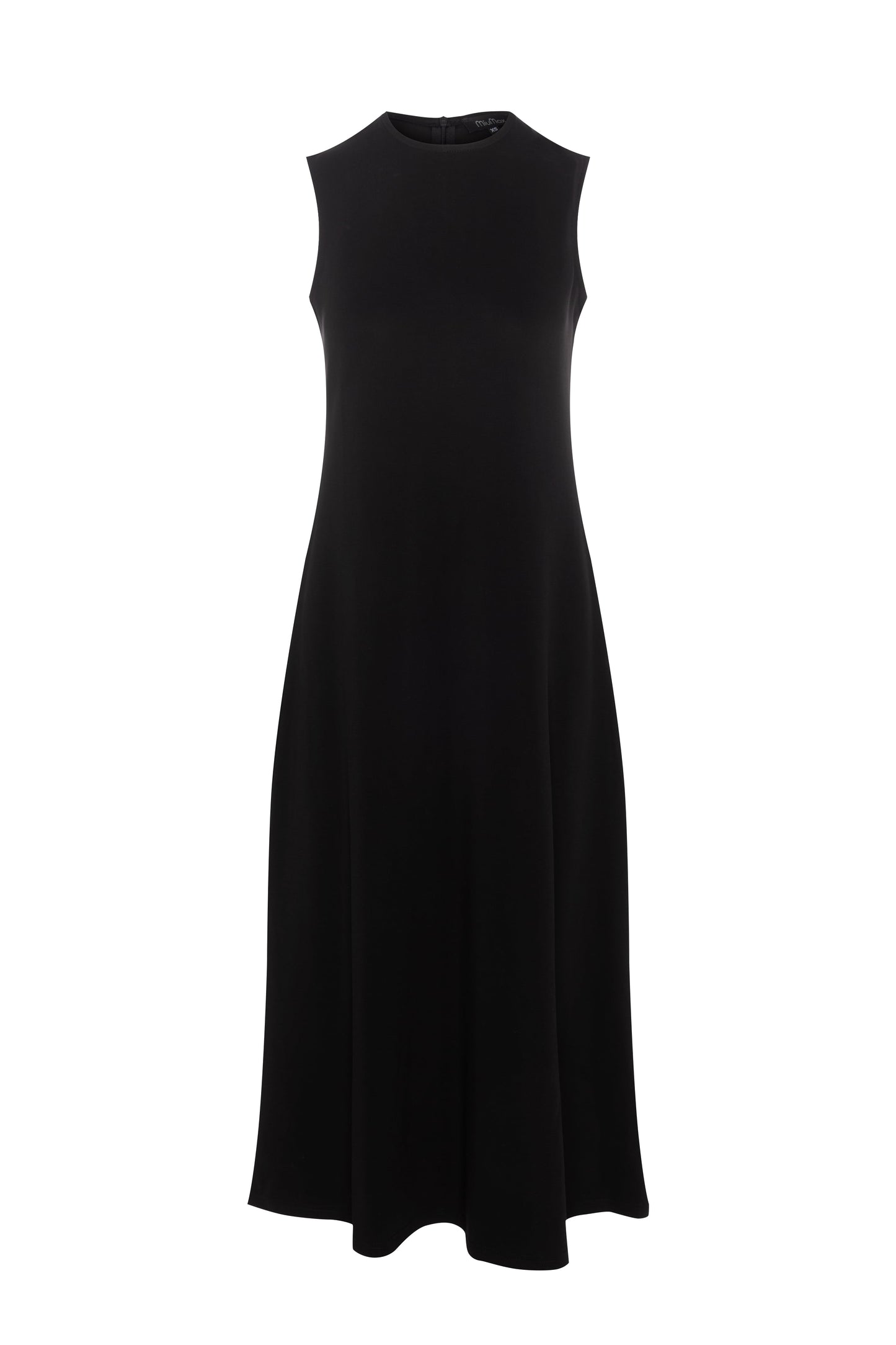 Ribbed Midi Jumper Black