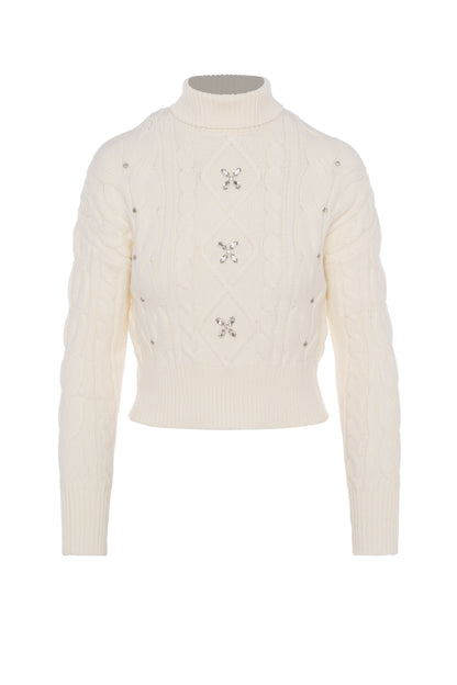 Diamond Sweater Cream