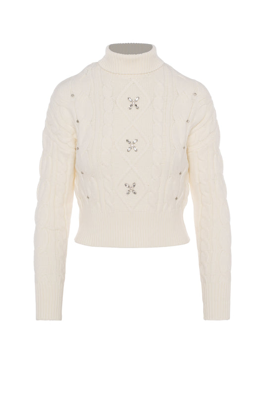 Diamond Sweater Cream
