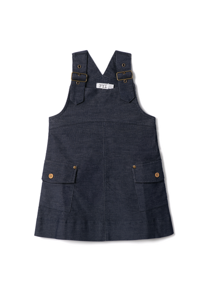 Corduroy A-Line Jumper Navy