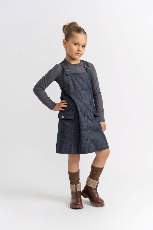 Corduroy A-Line Jumper