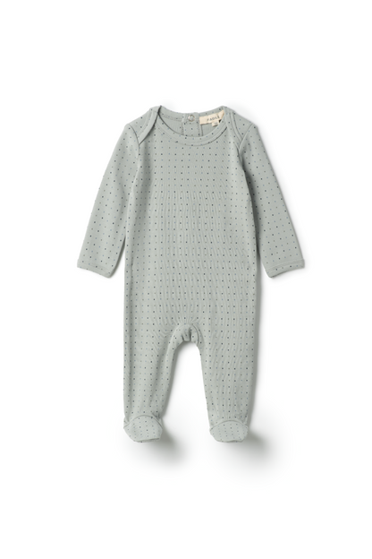 Multi Print Onesie Seafoam 3 Months