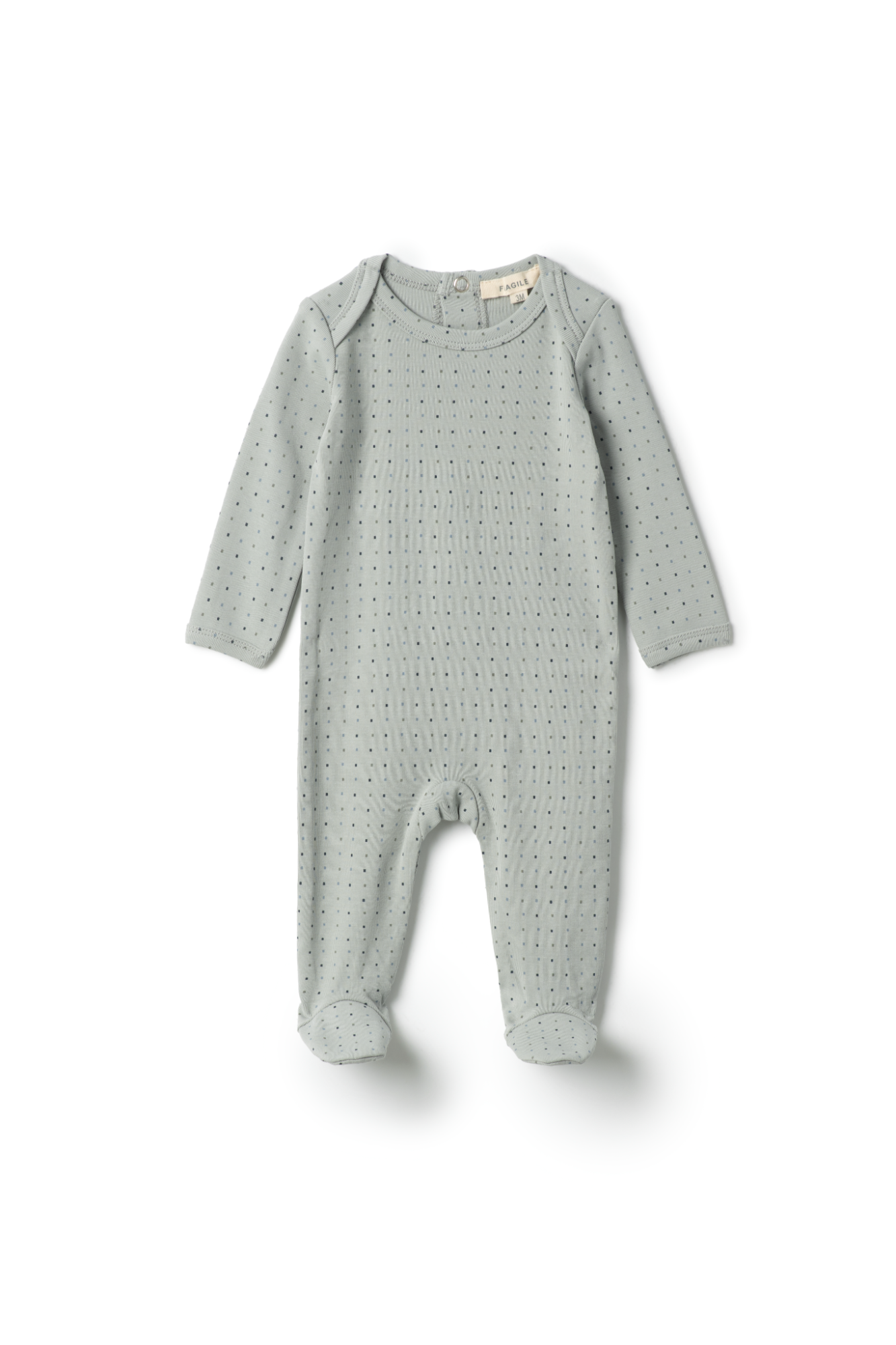 Multi Print Onesie Seafoam 3 Months