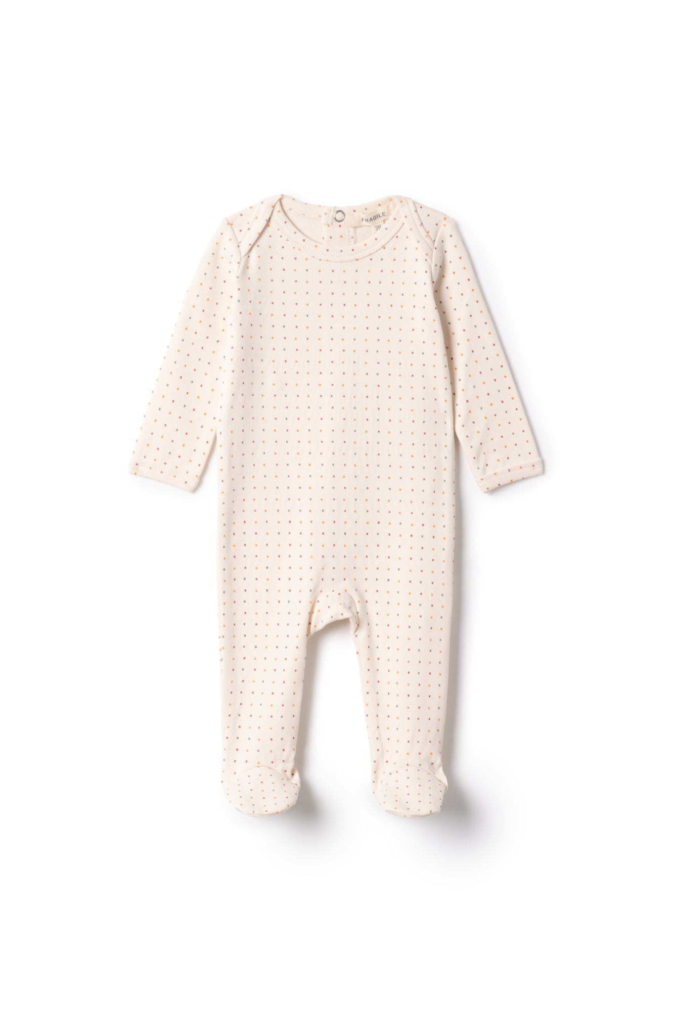 Multi Print Onesie Vanilla 3 Months