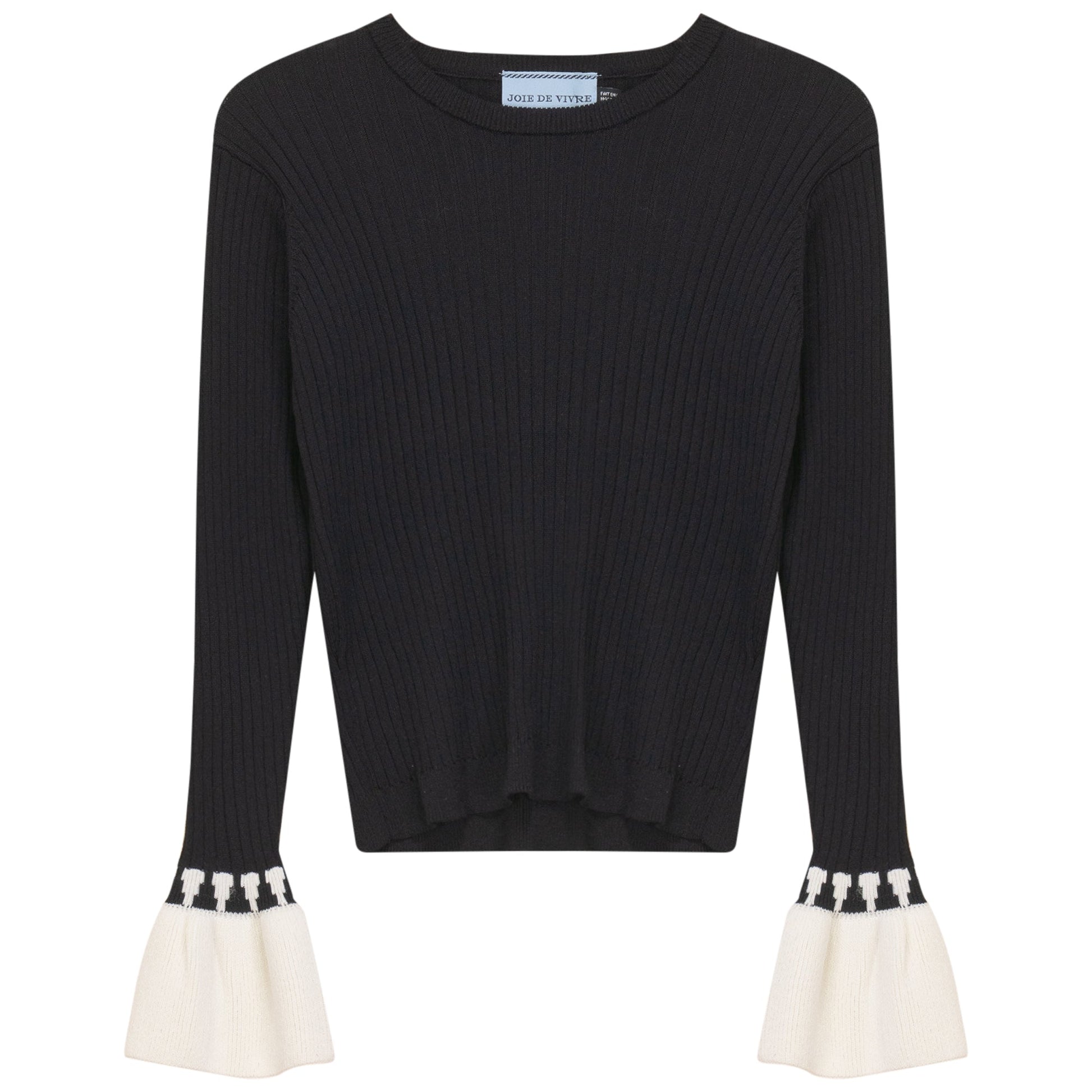 Belt Cuffs Top Black