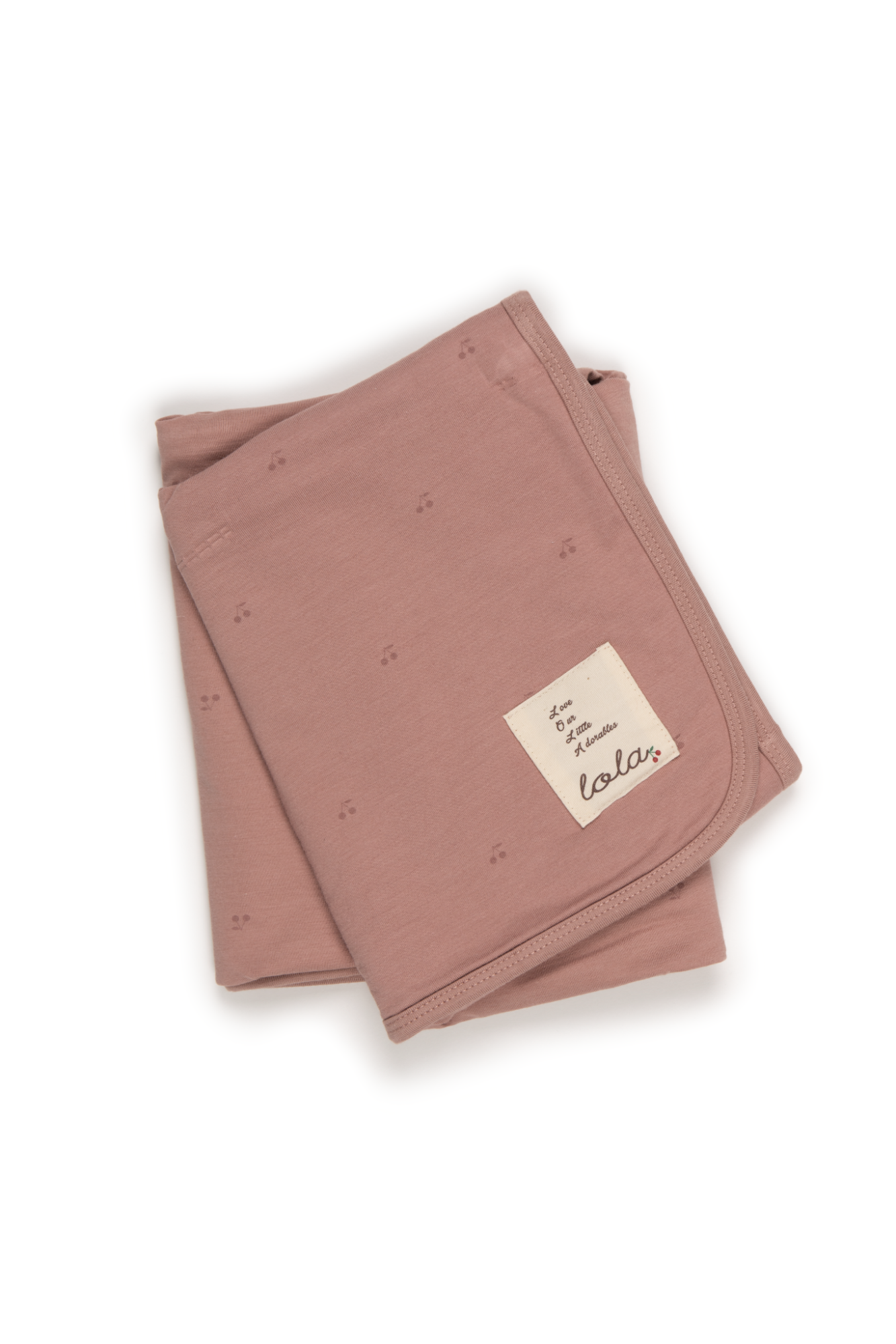 Cherry Print Blanket Blossom One Size