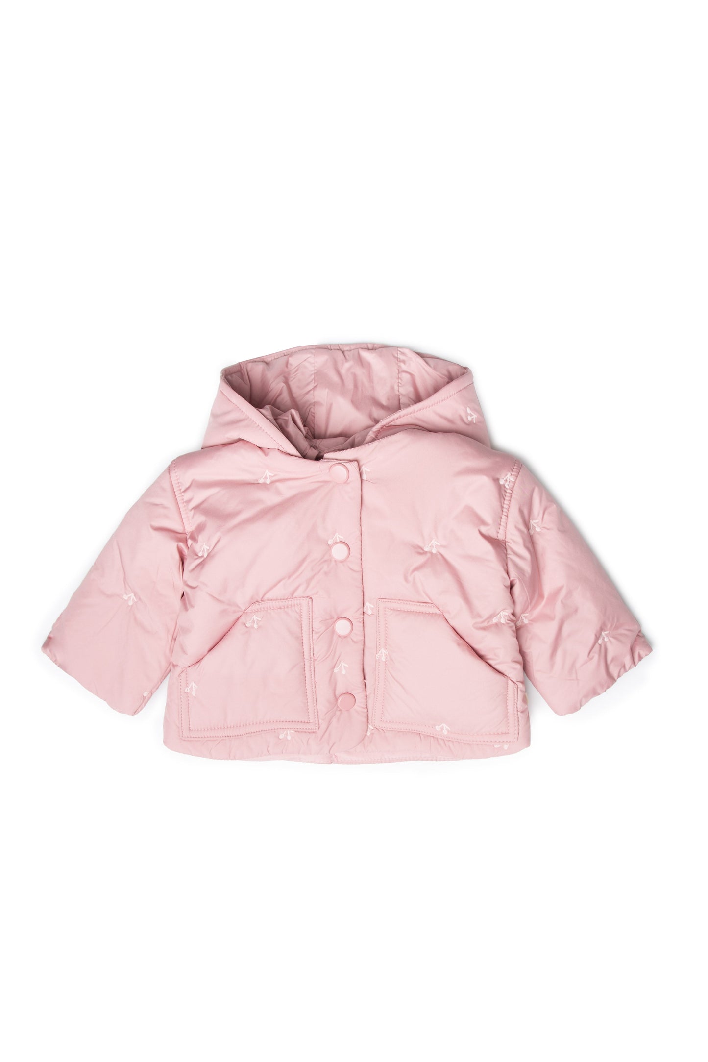 Cherry Hood Coat Blossom