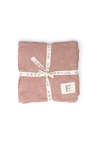 Textured Knit Blanket