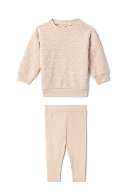 Cherry Print Set Linen