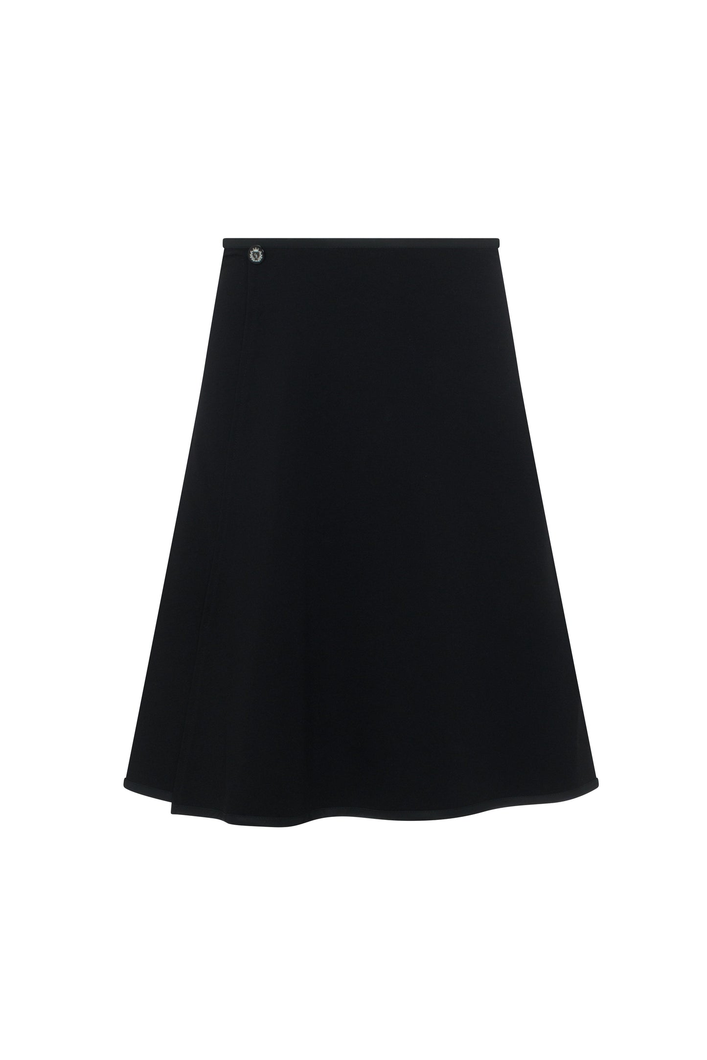 Ponte Flare Wrap Skirt