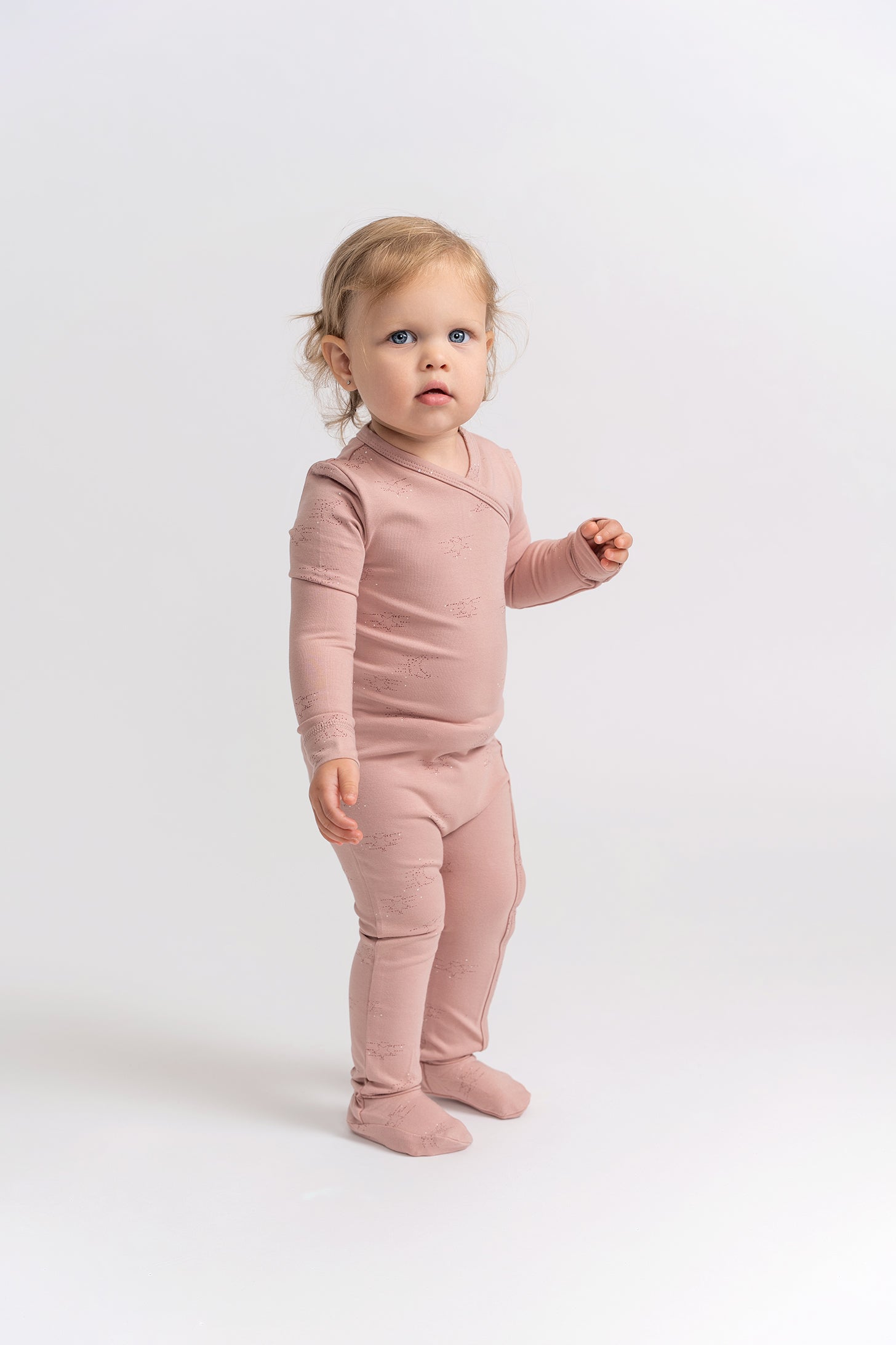 Stars Print Cotton Onesie