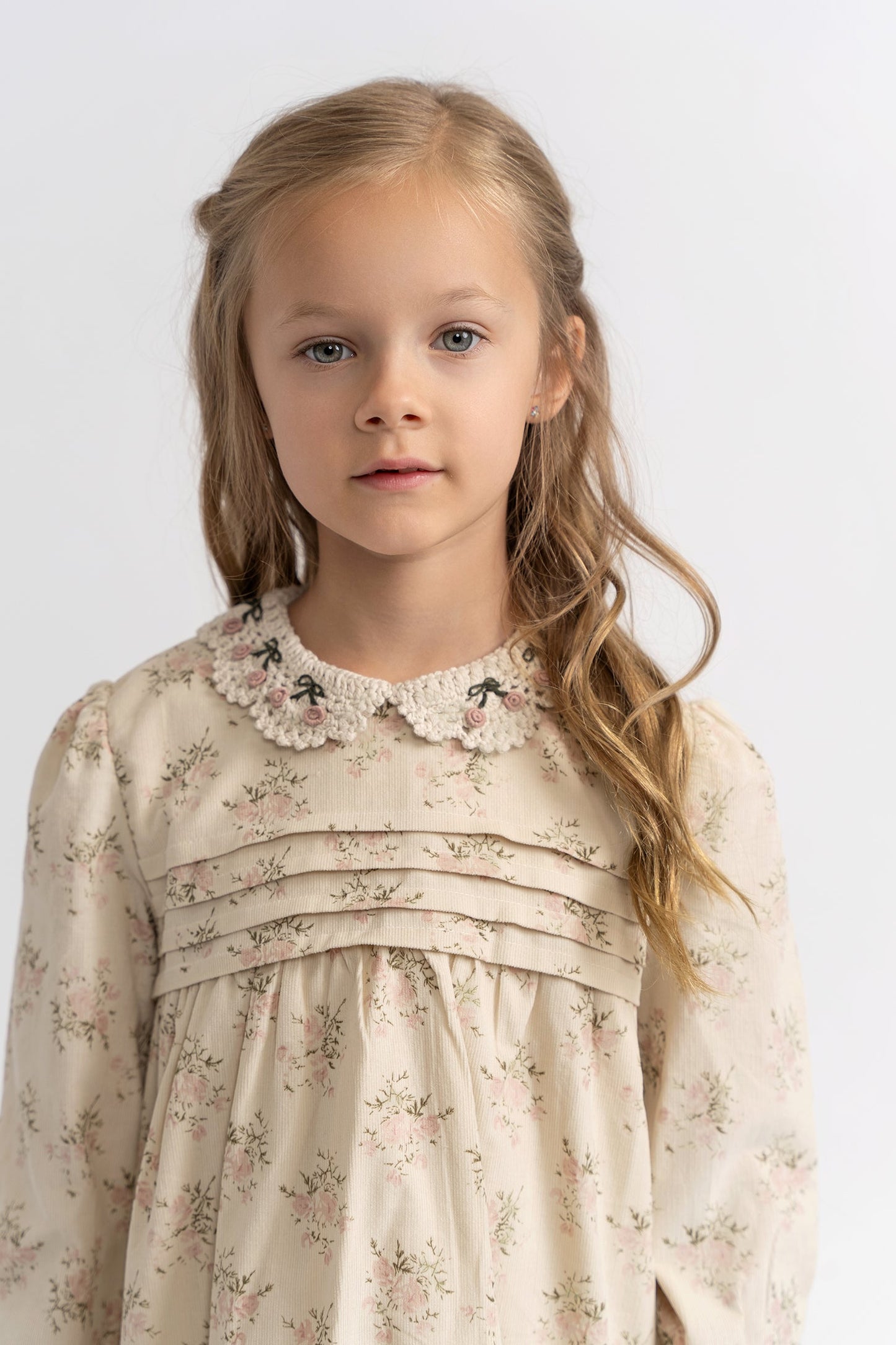 Crochet Collar Dress