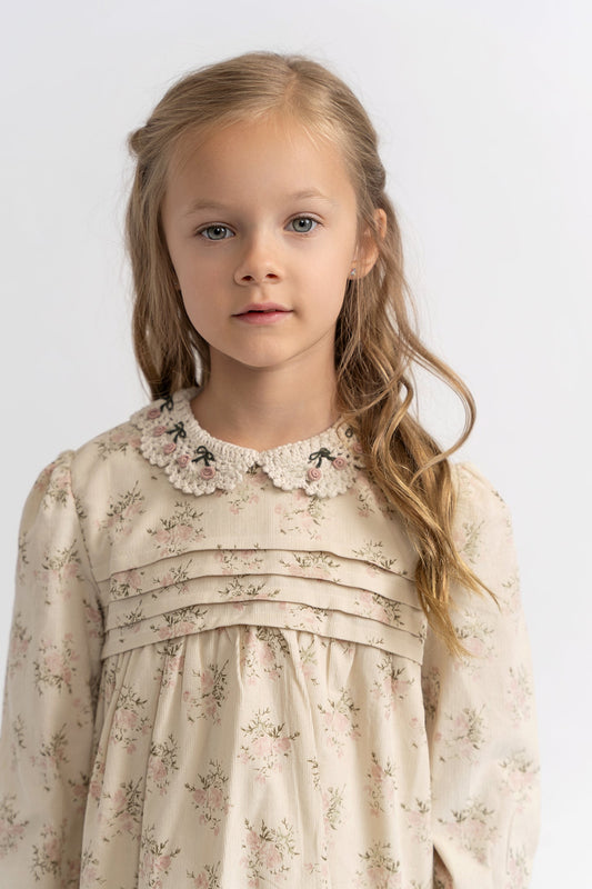 Crochet Collar Dress