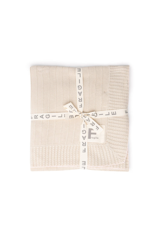 Knit Blanket Sand Pink One Size