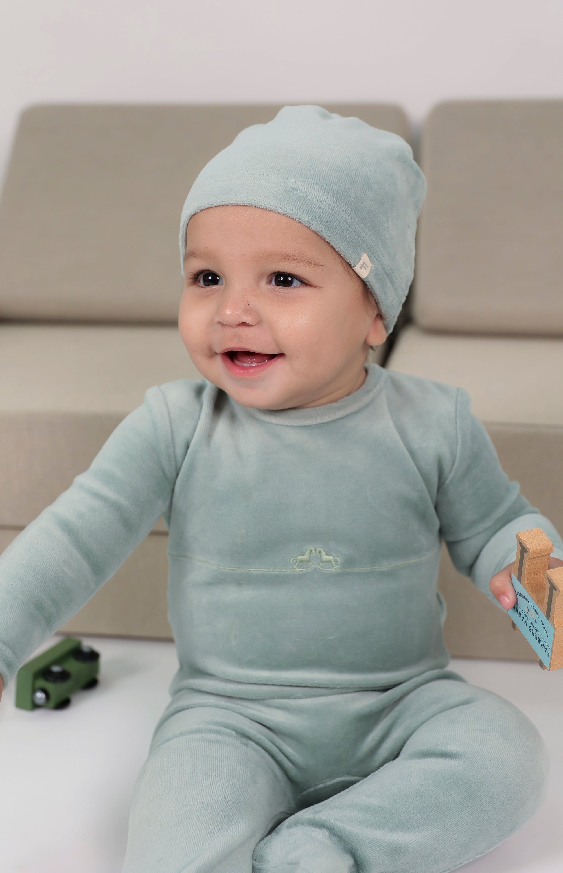 Rocking Horse Stretch Onesie