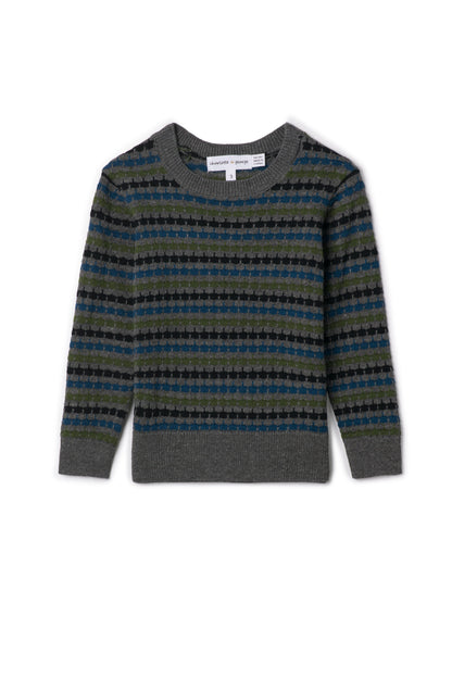 Knit Sweater Medium Grey Multi