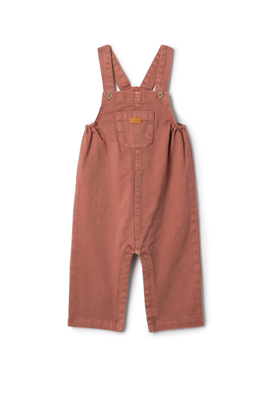 Denim Overall Rose