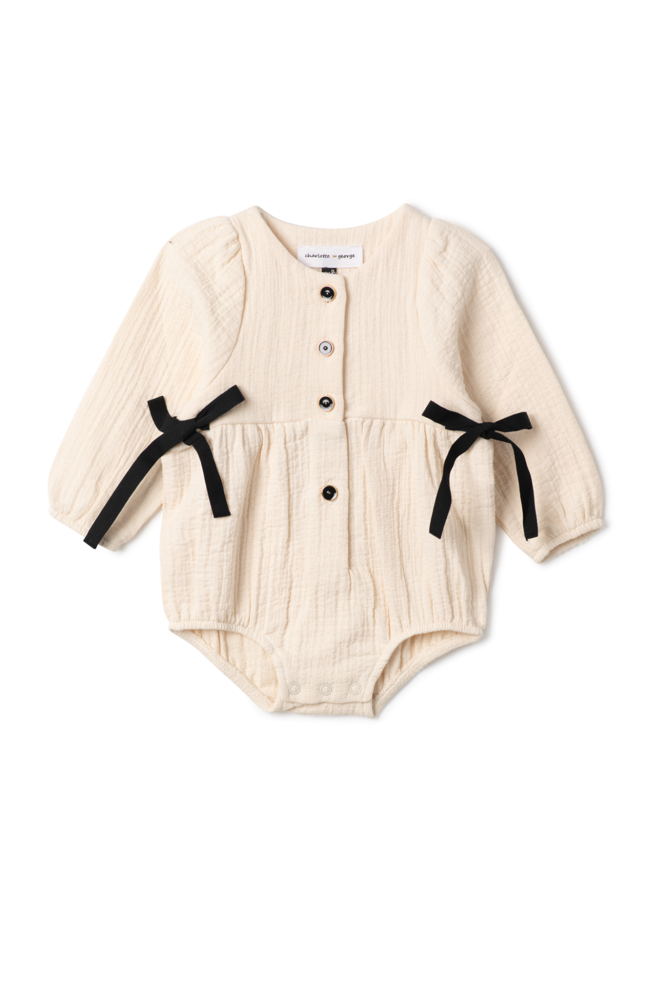 Woven Ribbon Bubble Off White