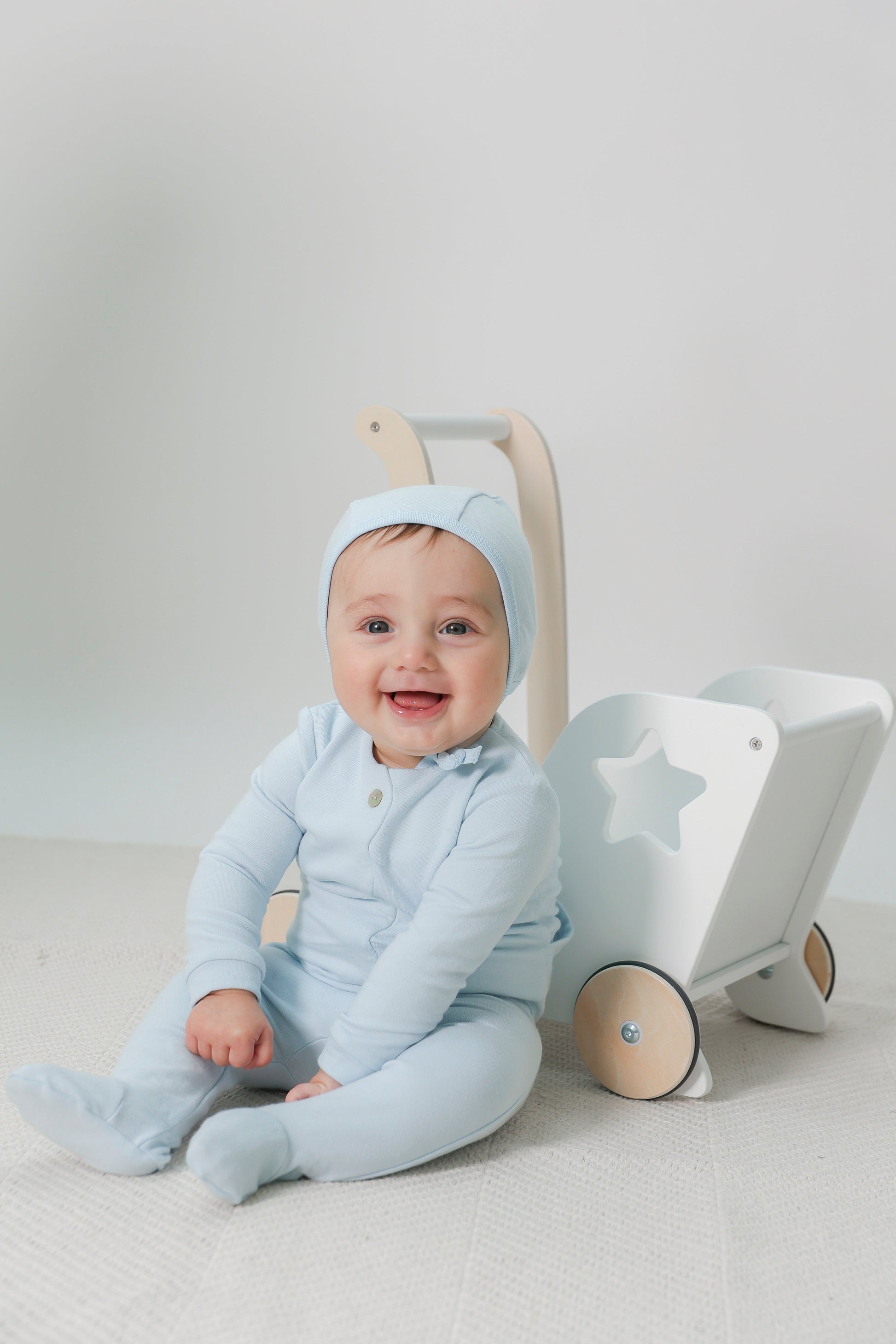 Cotton Scallop Onesie