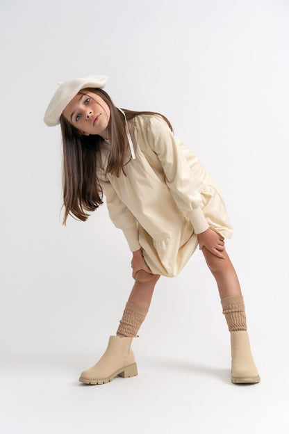 Textured Velvet Dress