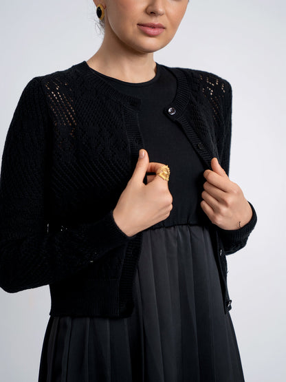 Lace Knit Cardigan