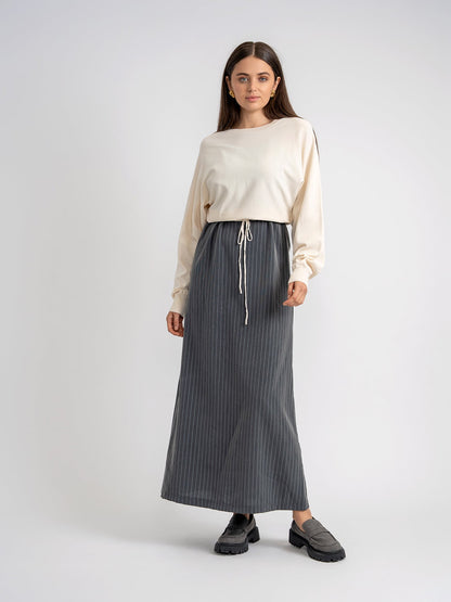 Dolman Crop Knit Top