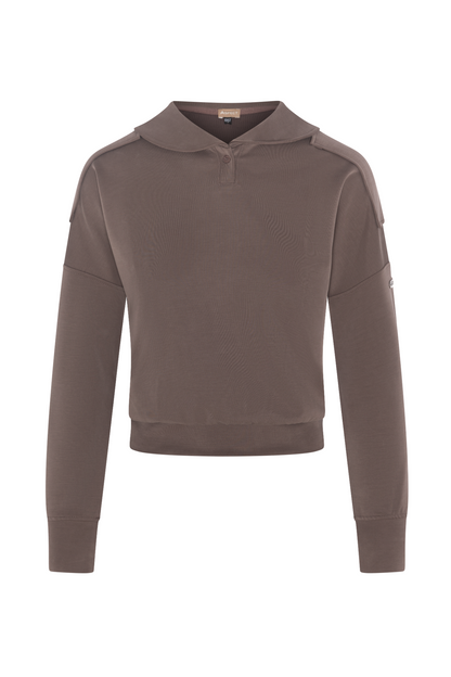 Sailor Collar Sweater Mocha