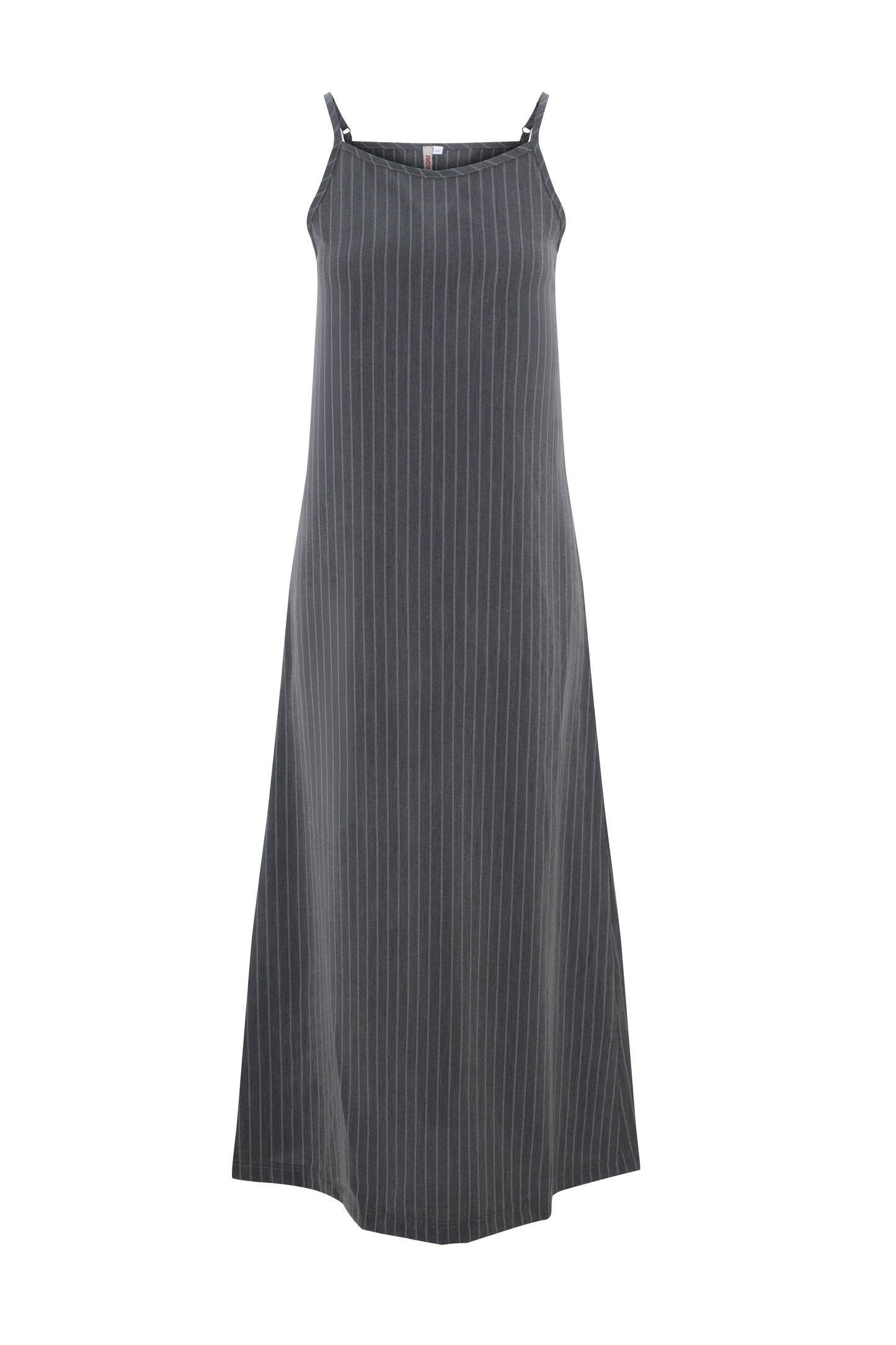 Stripped Midi Jumper Grey