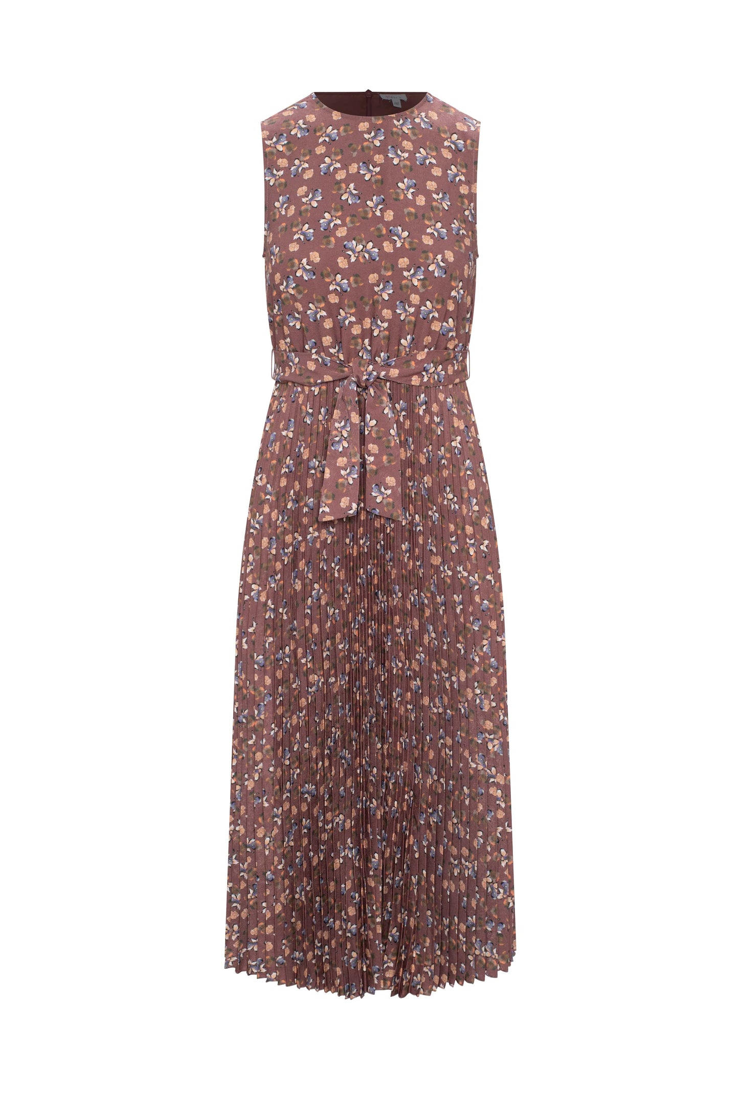 Printed Woven Jumper Mauve