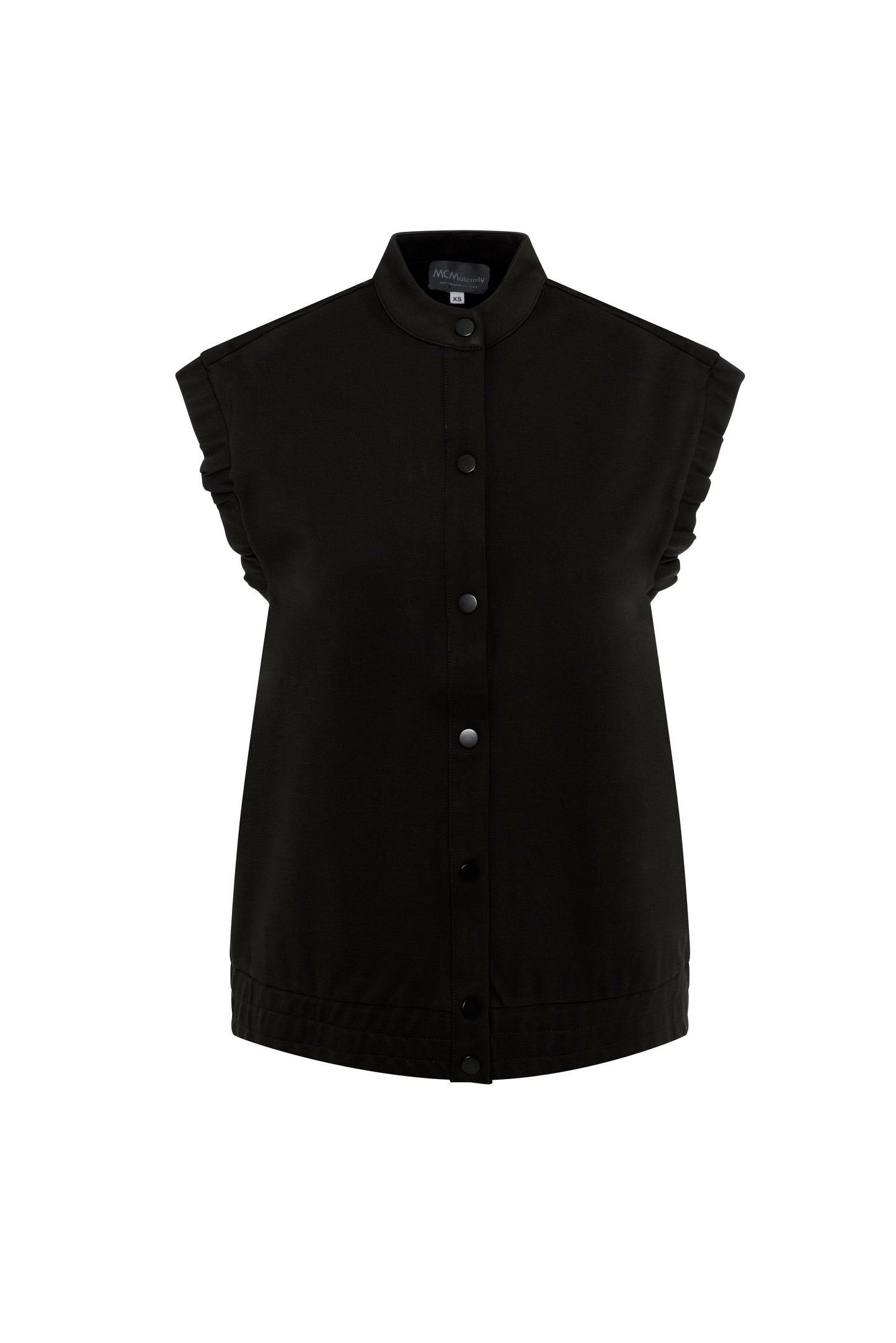 Maternity Ponte Top Black