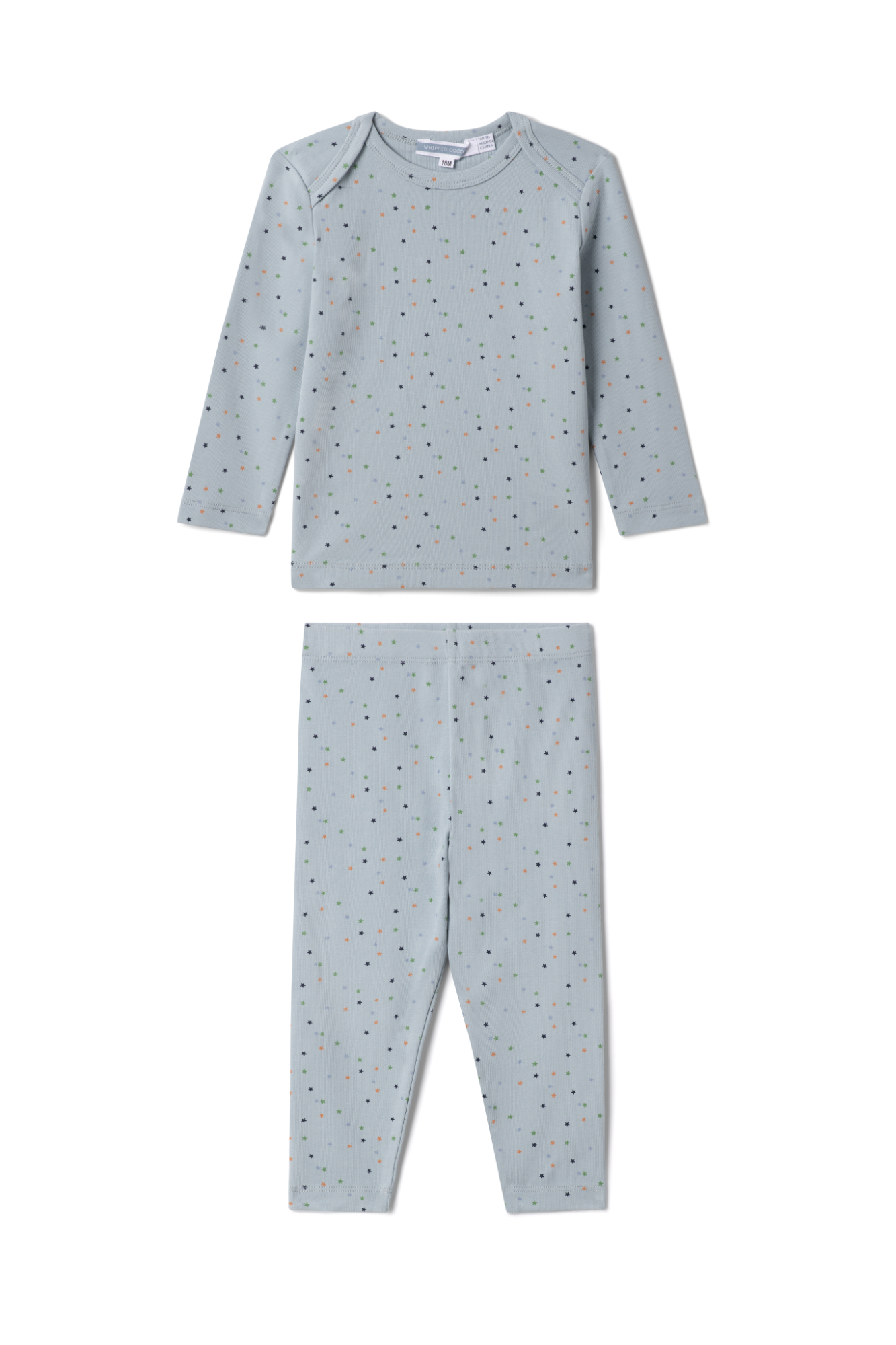 Sprinkle Stars Print Set Blue Mist