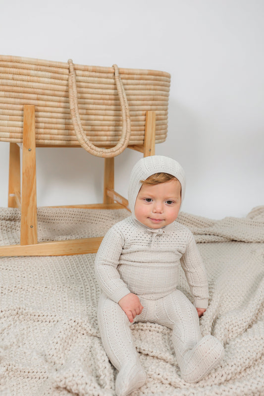 Pointelle Knit Onesie