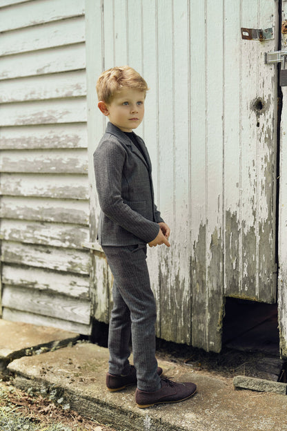 Herringbone Stretch Blazer