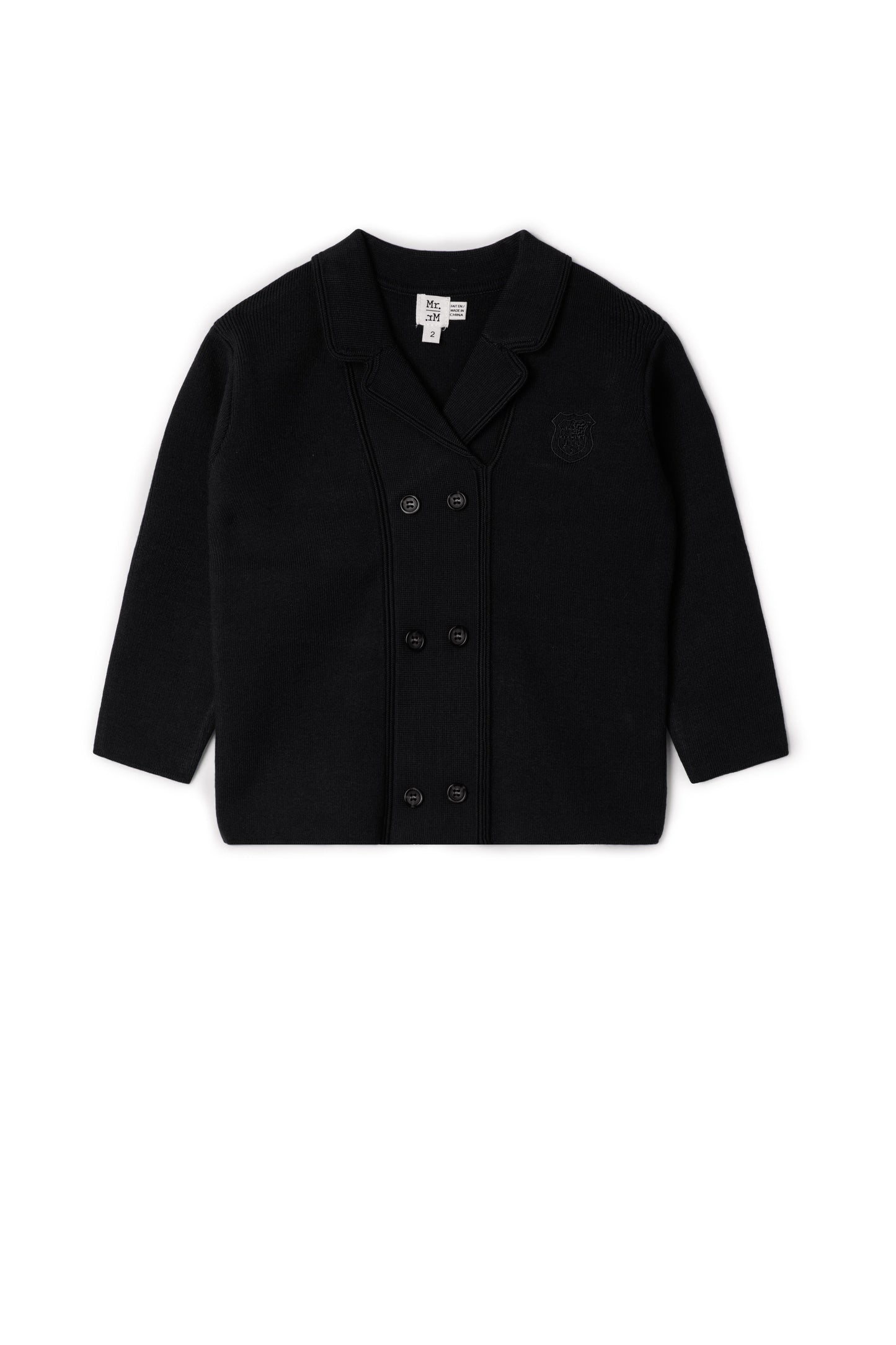 Double Breasted Blazer Black